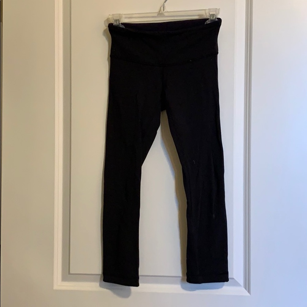 Lululemon reversible cropped leggings
